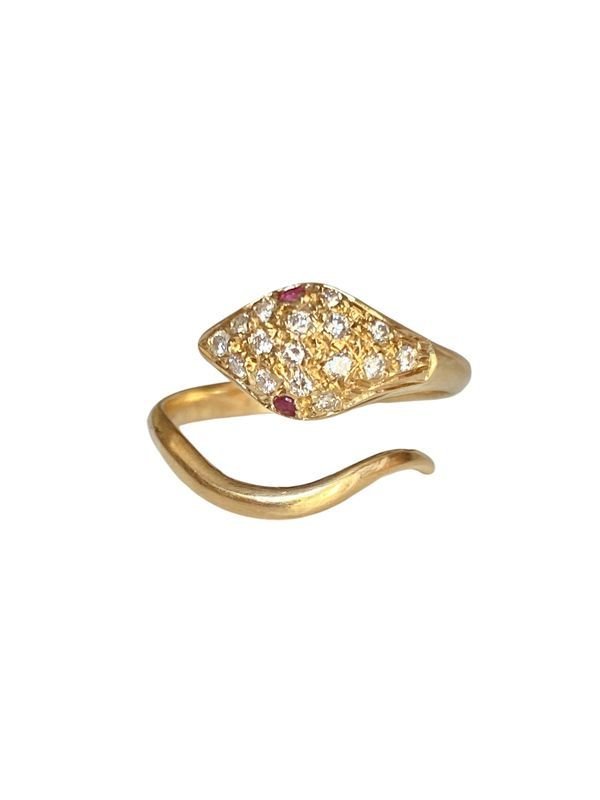 Bague serpent - Castafiore