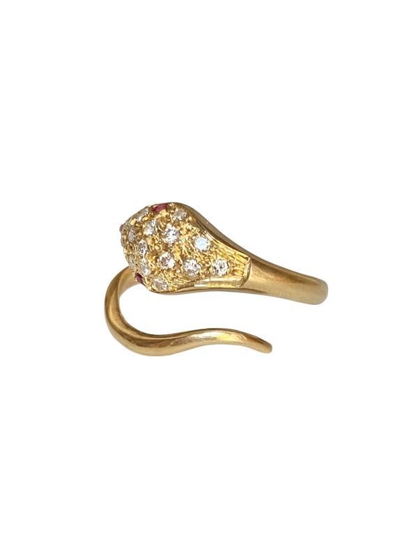 Bague serpent - Castafiore