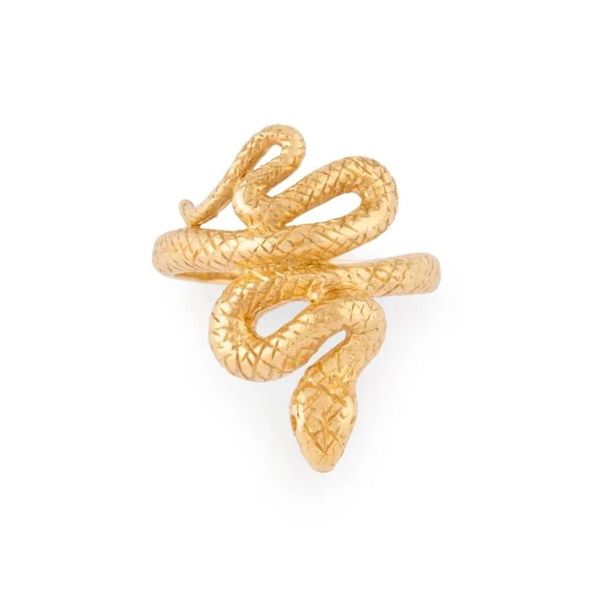 Bague serpent en or - Castafiore
