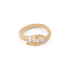 Bague serpent en or et diamants - Castafiore