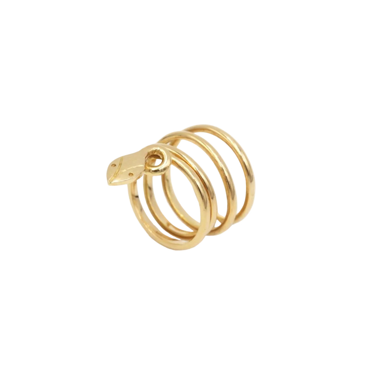 Bague Serpent en or jaune - Castafiore