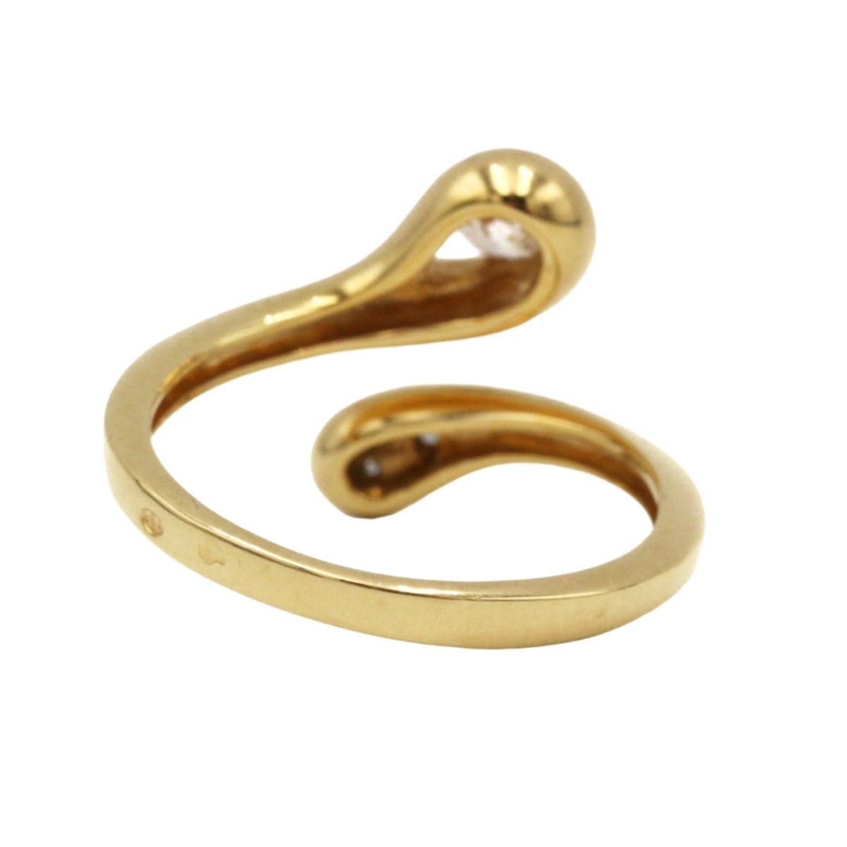 Bague Serpent en or jaune et diamants - Castafiore