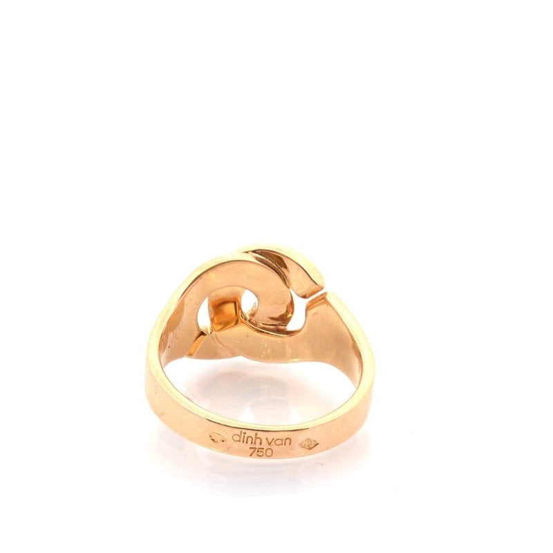 Bague signée Dinh Van en or 18k - Castafiore