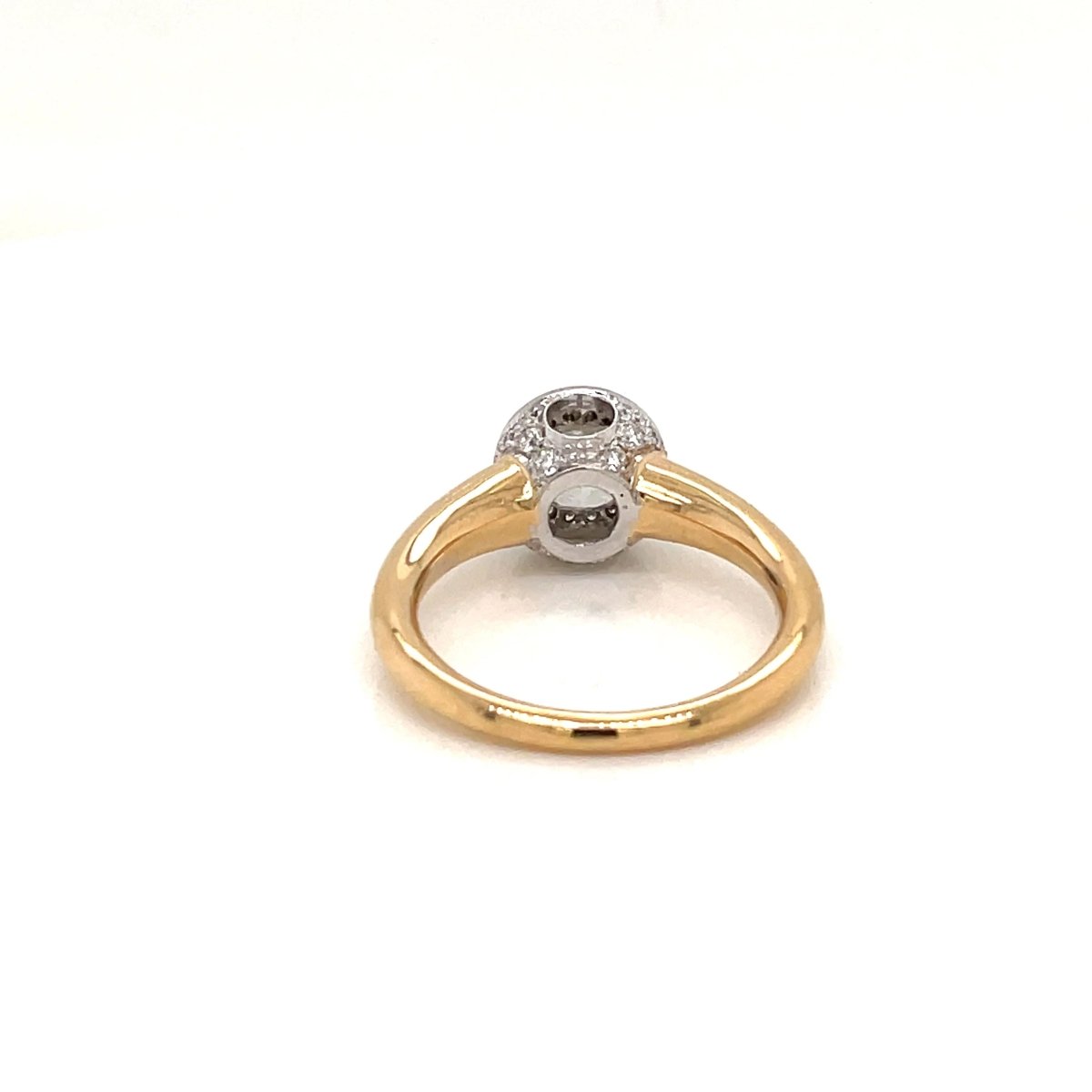 Bague solitaire à diamant coussin de 1 carat certifiée IGI - Castafiore