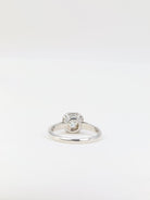 Bague solitaire Art Déco en or blanc et diamant 0,5ct - Castafiore