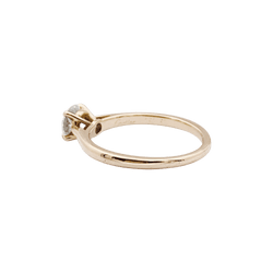 Cartier solitaire, "1895",yellow gold and diamond.