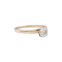 Cartier solitaire, "1895",yellow gold and diamond.