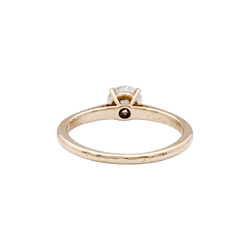 Cartier solitaire, "1895",yellow gold and diamond.
