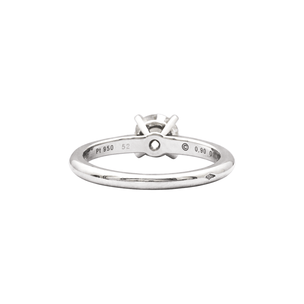Ring Cartier, "1895", paltinium and diamond.