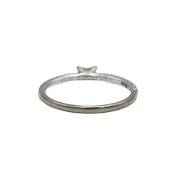 Bague Solitaire CARTIER "Étincelle" en or blanc et diamants - Castafiore