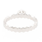 Bague Solitaire CHAUMET "Bee my Love" en or blanc et diamant - Castafiore