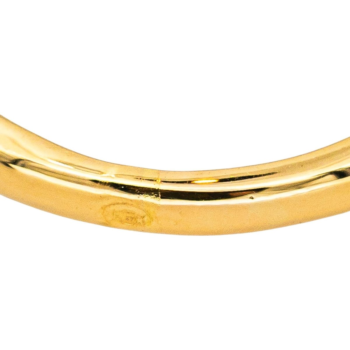 Bague Solitaire CHOPARD "Happy Diamond" en or jaune et diamant - Castafiore