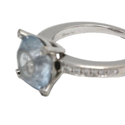 Bague Solitaire CHOPARD "Happy So" en or blanc et diamants - Castafiore