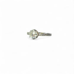 Bague solitaire diamant - Castafiore