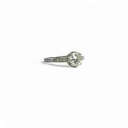Bague solitaire diamant - Castafiore