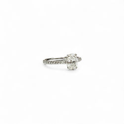 Bague solitaire diamant D - Castafiore