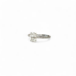 Bague solitaire diamant D - Castafiore