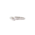 Bague Solitaire Diamant Van Cleef &amp; Arpels en Platine - Castafiore