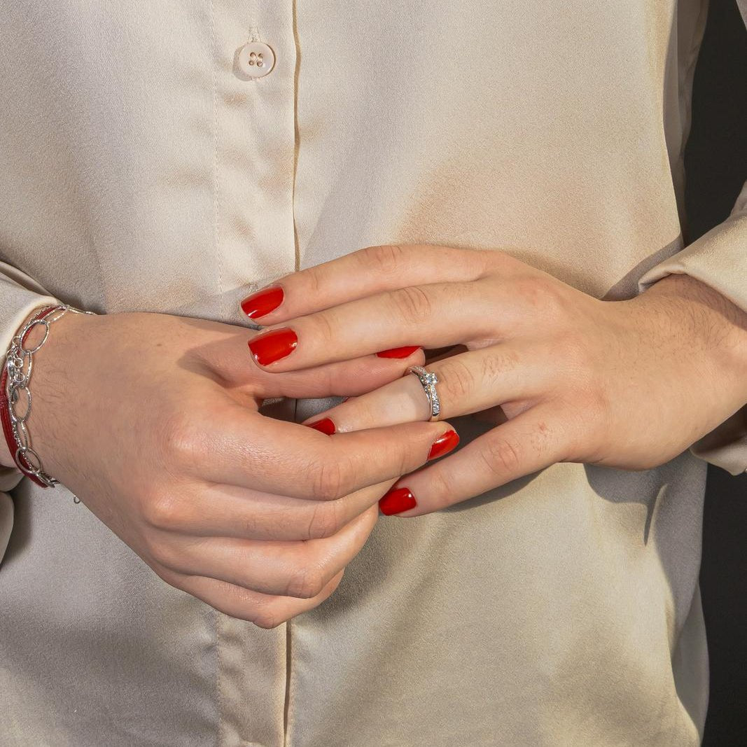 Ring White gold