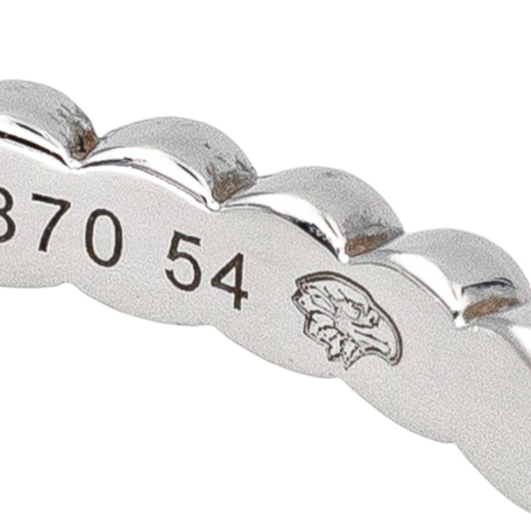 Bague Solitaire DIOR "Rose des Vents" en or blanc et diamants - Castafiore