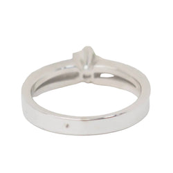Bague Solitaire en or blanc et diamant 0.45ct - Castafiore