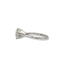Bague Solitaire en or blanc et diamant - Castafiore