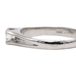 Bague Solitaire en or blanc et diamant - Castafiore