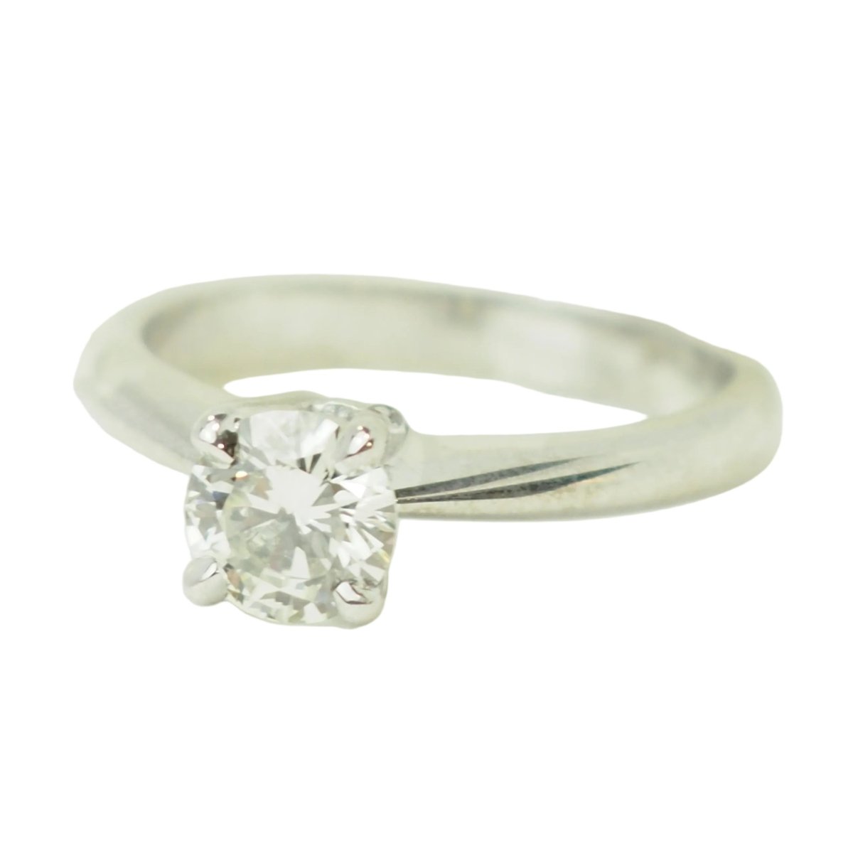 Bague Solitaire en or blanc et diamant - Castafiore
