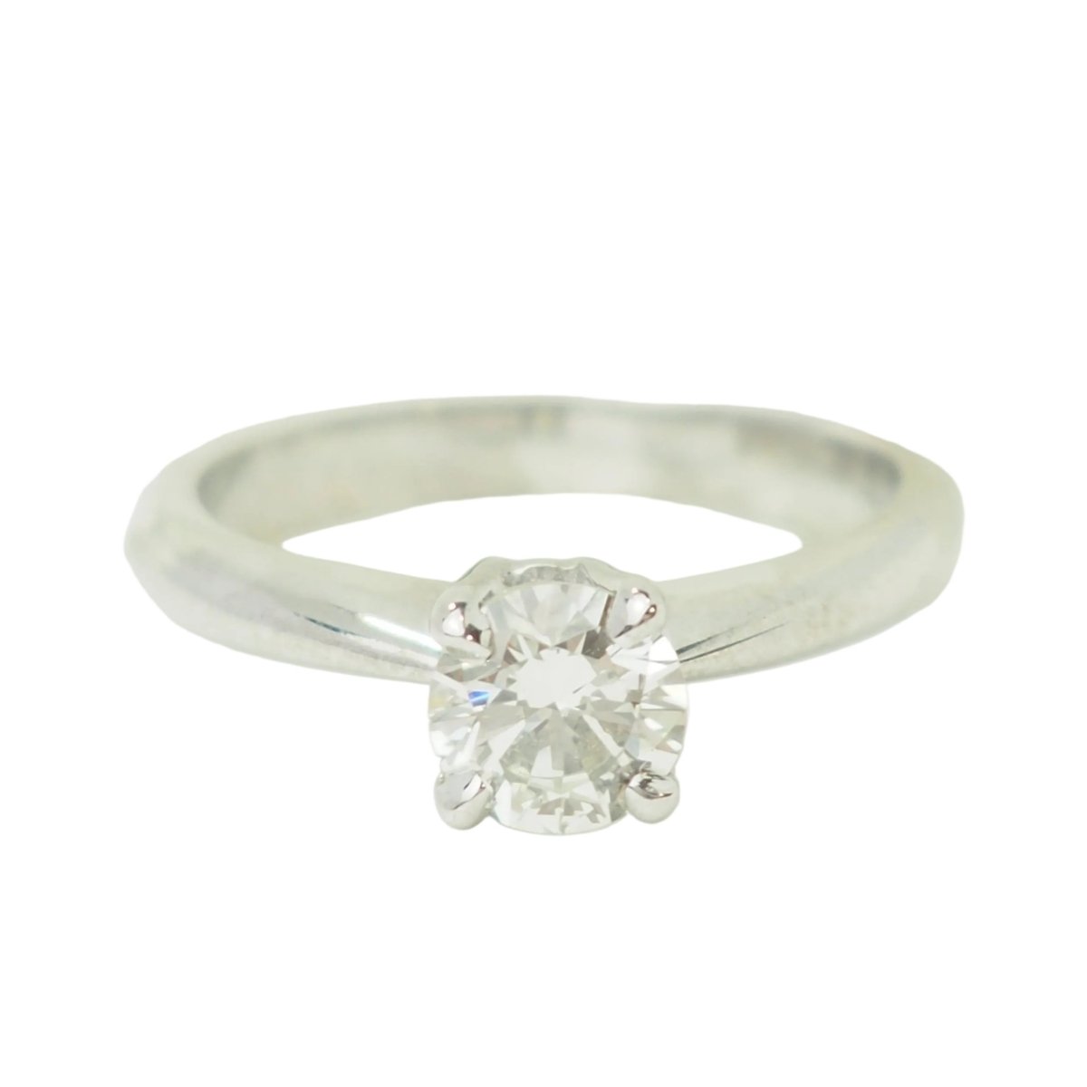 Bague Solitaire en or blanc et diamant - Castafiore