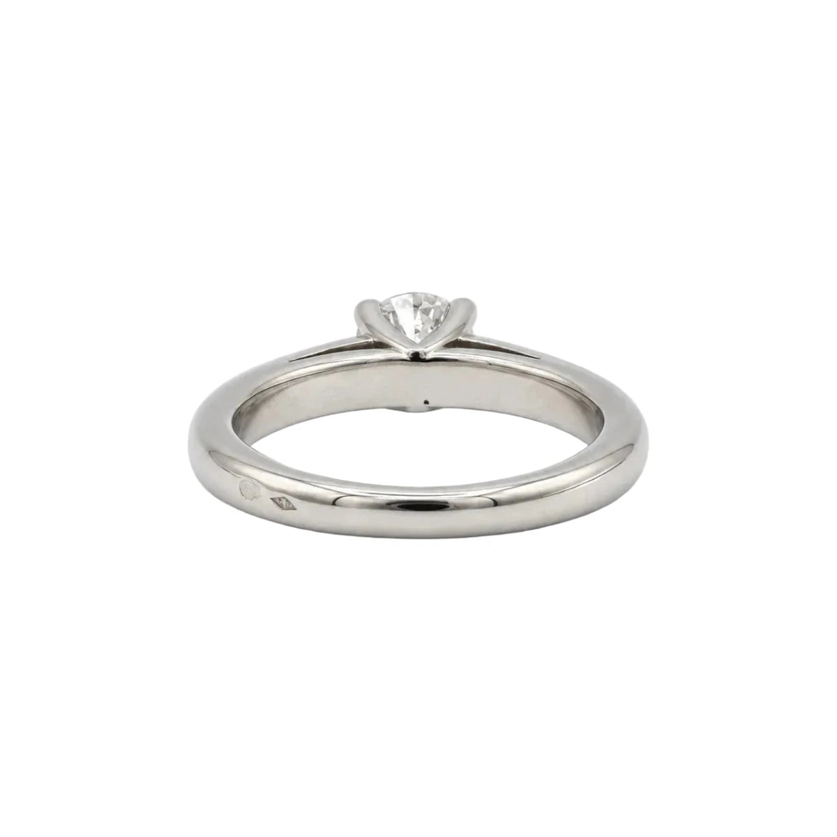 Bague Solitaire en or blanc et diamant - Castafiore