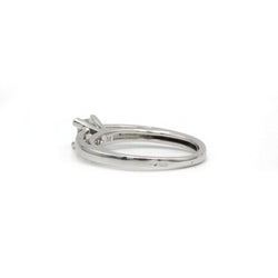 Bague Solitaire en or blanc et diamant - Castafiore