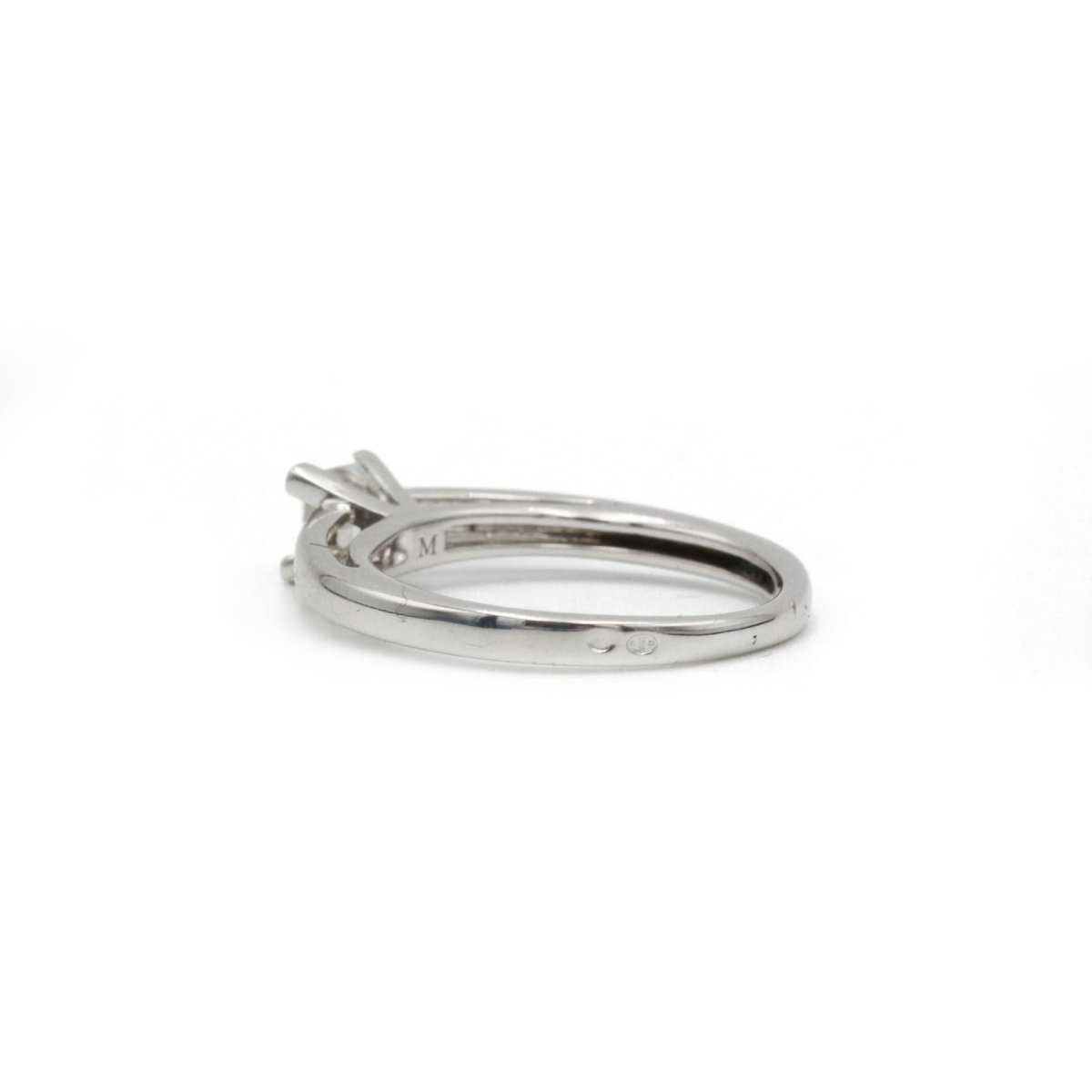 Bague Solitaire en or blanc et diamant - Castafiore