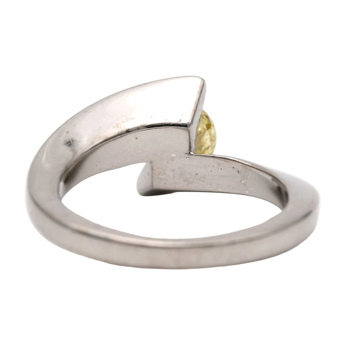 Ring Solitaire in white gold and diamond