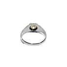 Bague Solitaire en or blanc et diamant - Castafiore