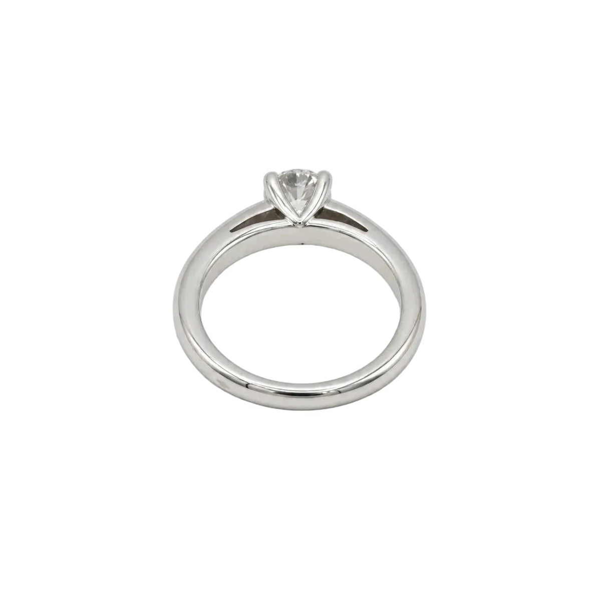 Bague Solitaire en or blanc et diamant - Castafiore