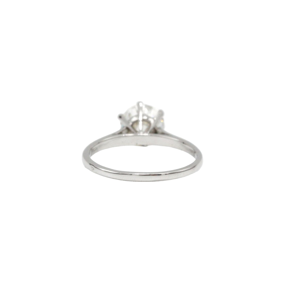 Bague Solitaire en or blanc et diamant - Castafiore