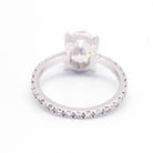 Bague Solitaire en or blanc et diamant - Castafiore