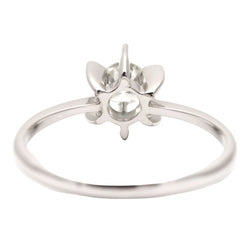 Bague Solitaire en or blanc et diamant - Castafiore