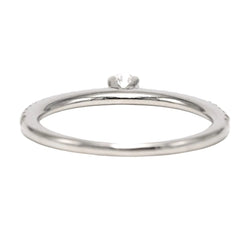 Bague Solitaire en or blanc et diamants - Castafiore