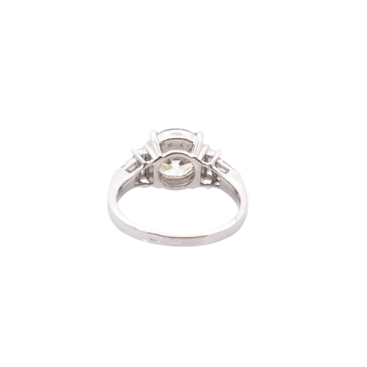  Bague Solitaire en or blanc et diamants - Castafiore