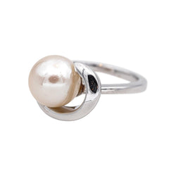 Ring White gold Pearl