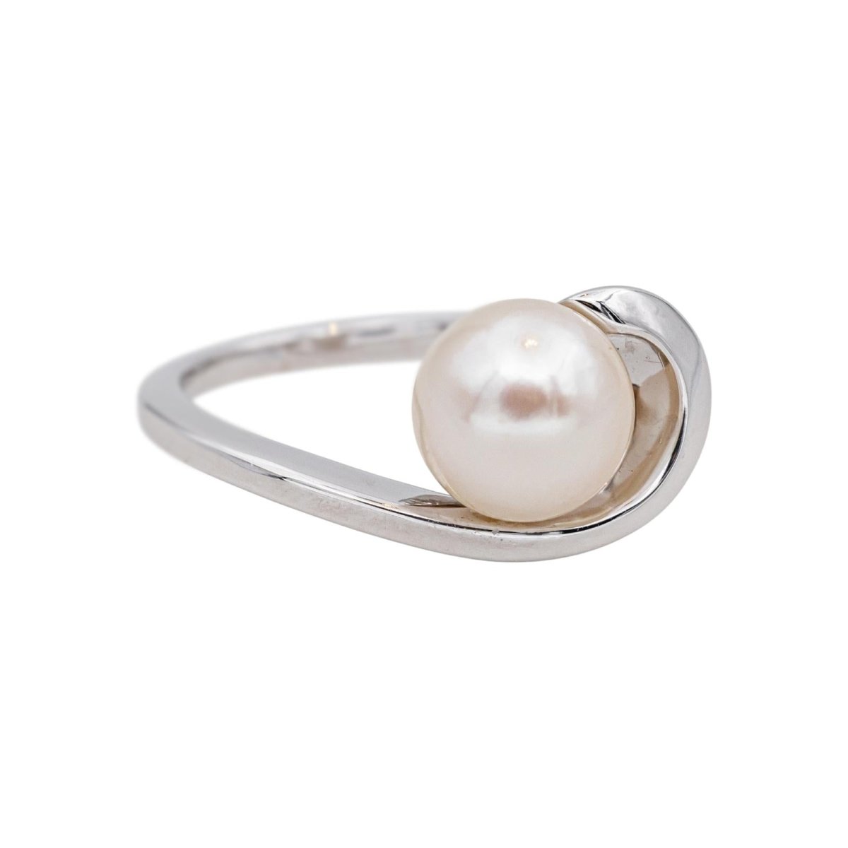 Ring White gold Pearl