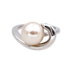 Ring White gold Pearl