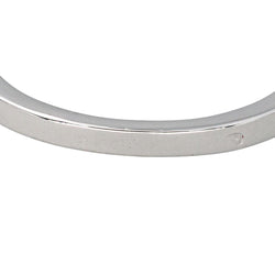 Bague Solitaire en or blanc, saphir et diamants - Castafiore