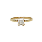 Bague Solitaire en Or et Diamants - Castafiore