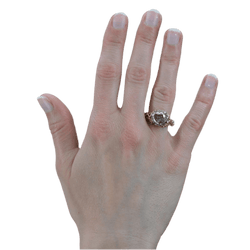 Bague Solitaire en or jaune et diamant - Castafiore