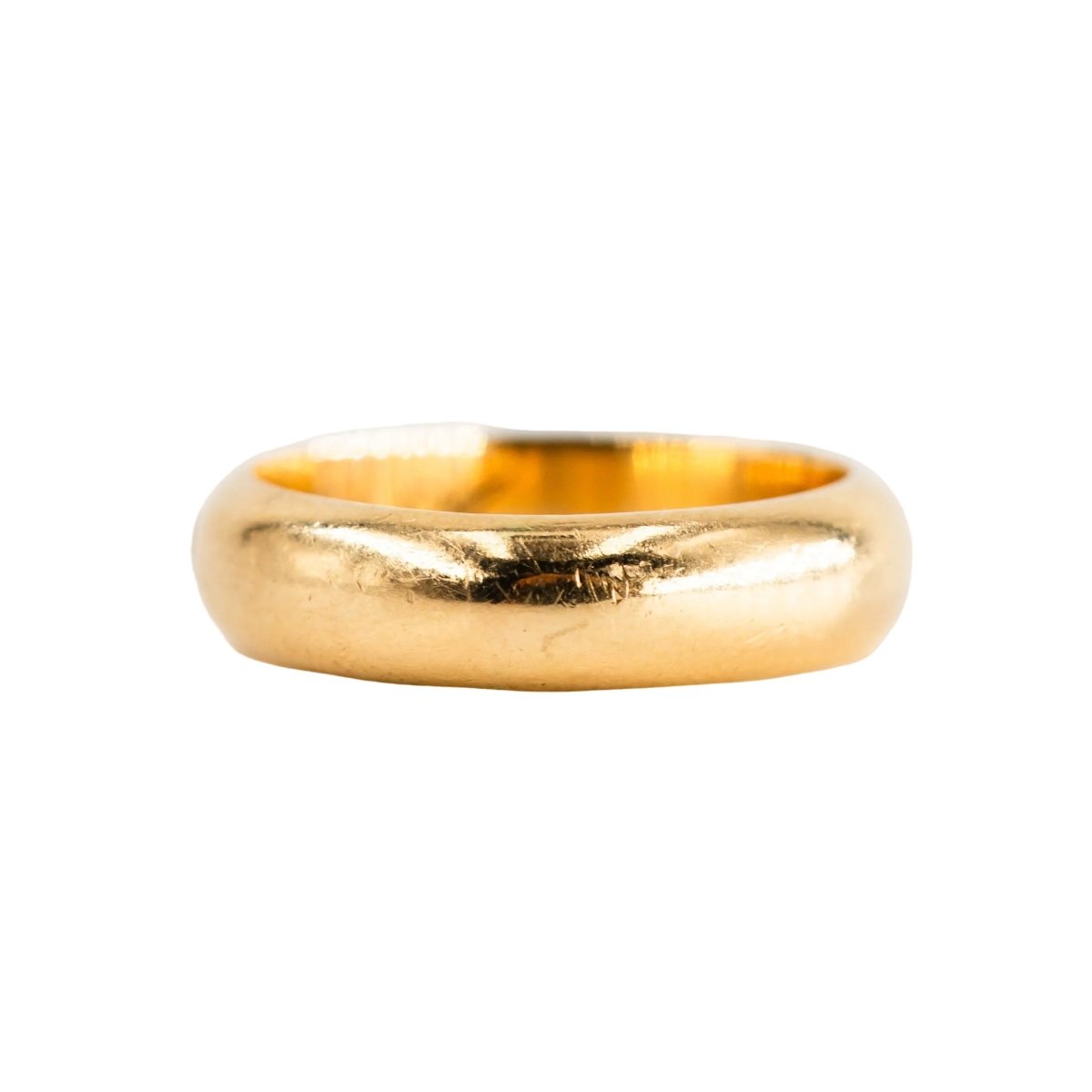 Bague Solitaire en or jaune et diamant - Castafiore