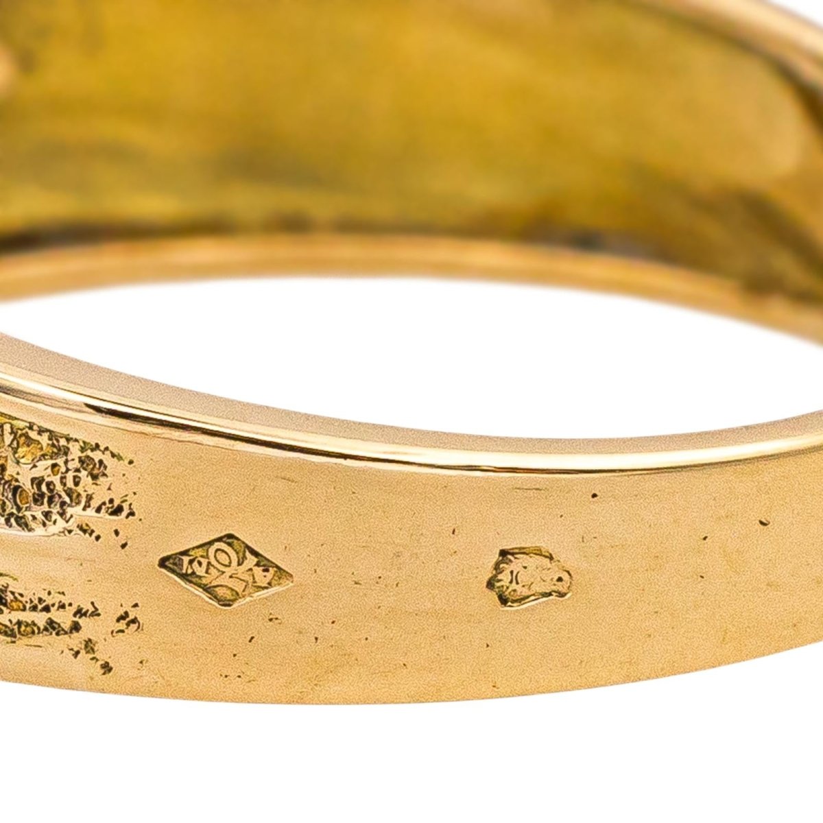 Bague Solitaire en or jaune et diamant - Castafiore