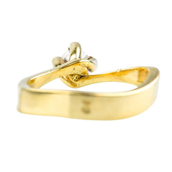 Bague Solitaire en or jaune et diamant - Castafiore