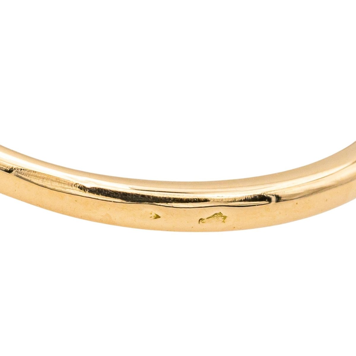 Bague Solitaire en or jaune et diamant - Castafiore